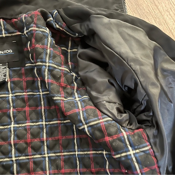 London Fog Womens Zip/Snap Closure Utility Jacket Drawstring Waist Sz Small - Picture 10 of 10